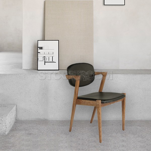 Kai Kristiansen Style Flap Back Dining Chair