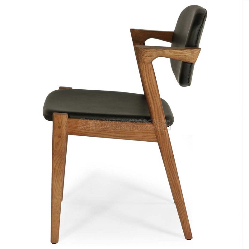 Kai Kristiansen Style Flap Back Dining Chair