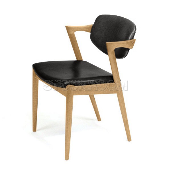 Kai Kristiansen Style Flap Back Dining Chair