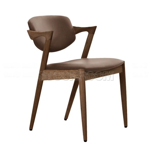 Kai Kristiansen Style Flap Back Dining Chair