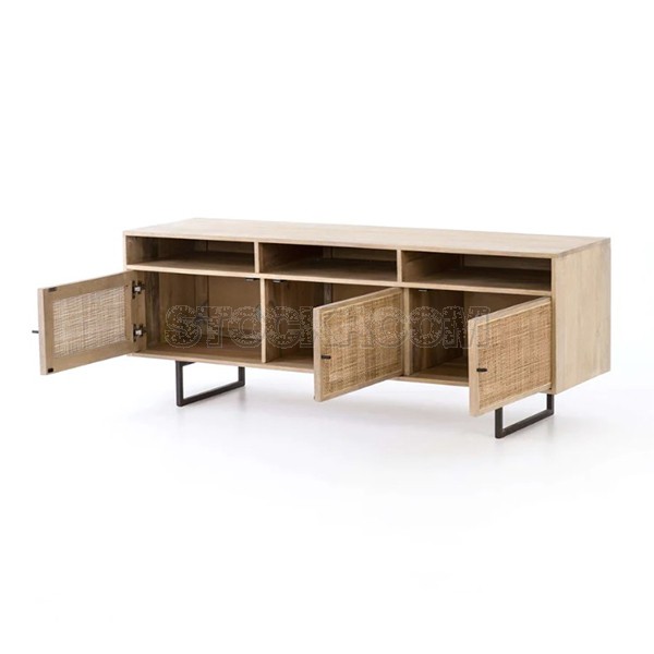 Karolina Solid Wood TV Cabinet