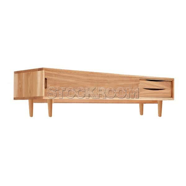 Kashi Solid Wood TV Cabinet 