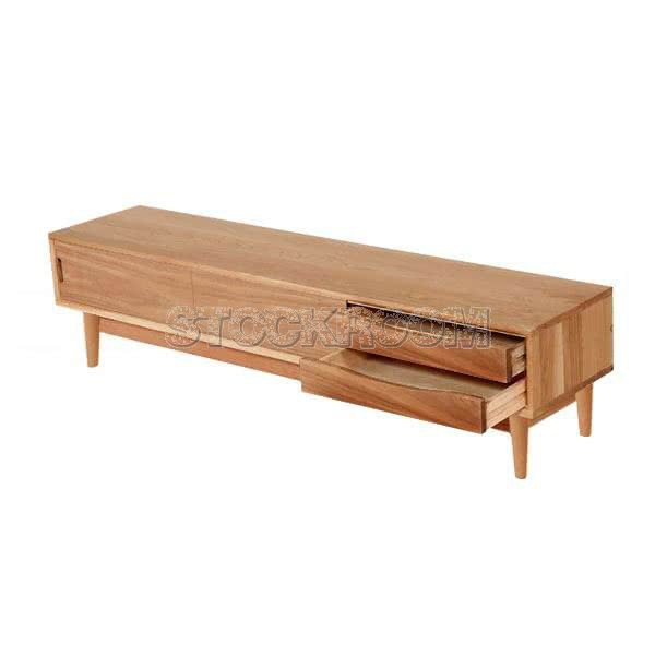 Kashi Solid Wood TV Cabinet 