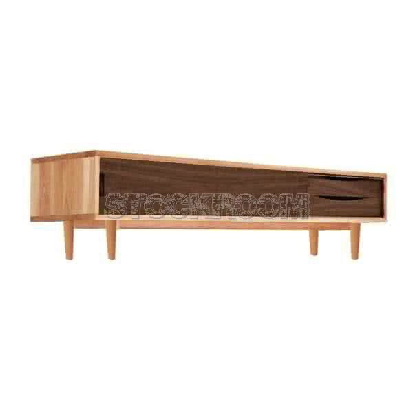 Kashi Solid Wood TV Cabinet 