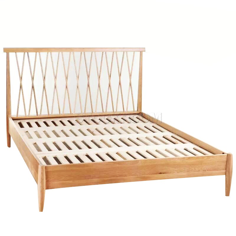 Kenton Solid Oak Wood Bed Frame