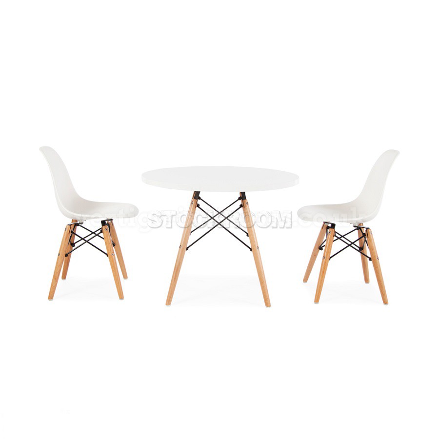 Eames Style Kids Table Set