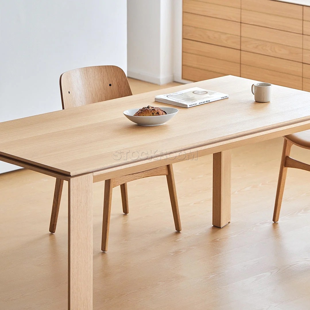 Kinsley Solid Oak Wood Table