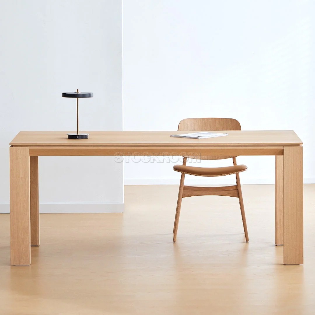 Kinsley Solid Oak Wood Table