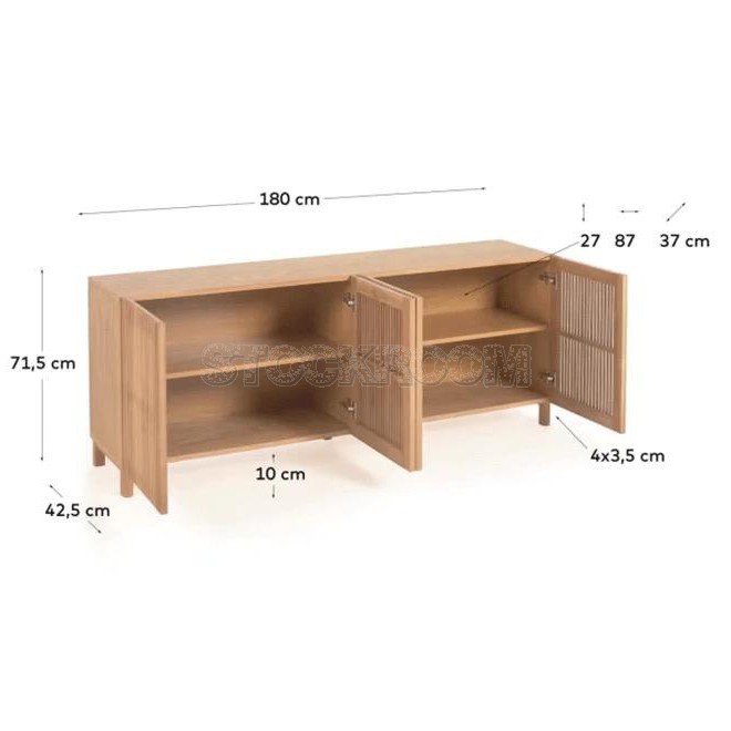 Kinsly Solid Wood Sideboard