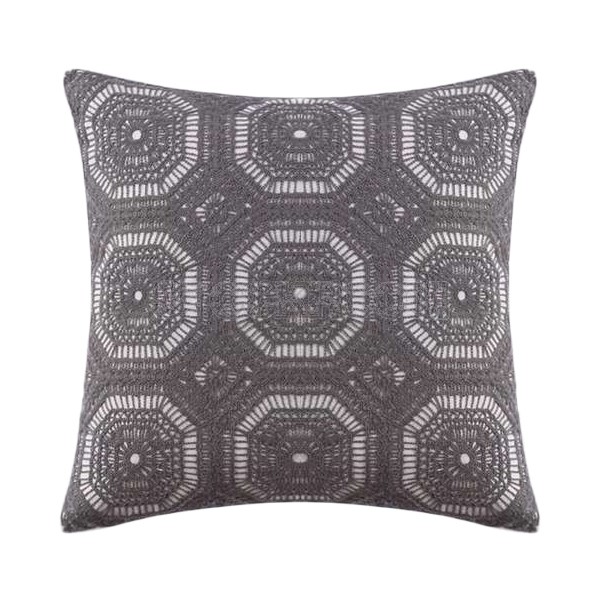 Knitted Octagon Pattern Cushion