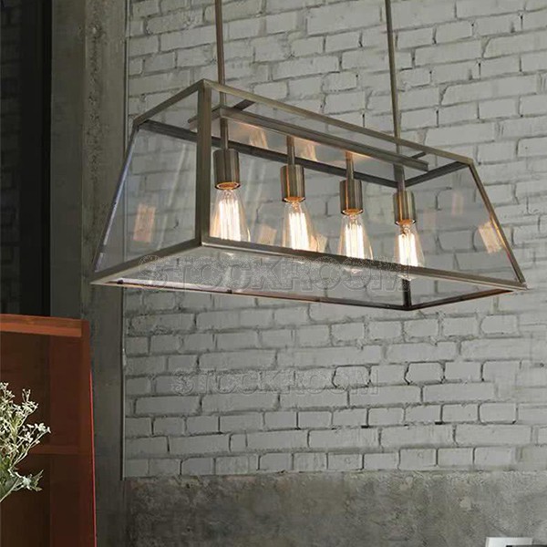 Kurt Industrial Loft Ceiling Lantern Pendant Lamp