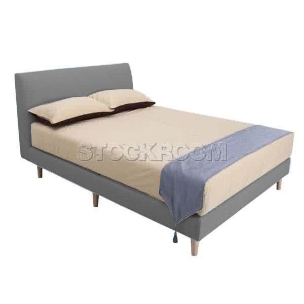 Laurel Style Fabric Upholstered Bed