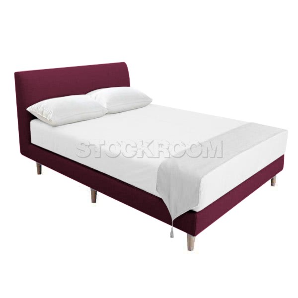 Laurel Style Fabric Upholstered Bed