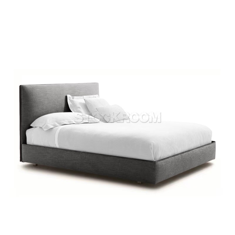 Layla Fabric Upholstered Single Bed Frame