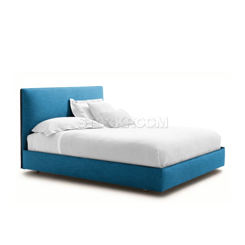 Layla Fabric Upholstered Single Bed Frame
