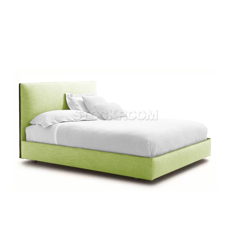 Layla Fabric Upholstered Single Bed Frame