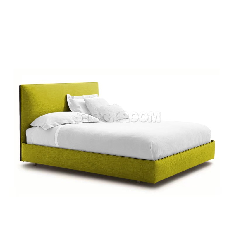 Layla Fabric Upholstered Single Bed Frame