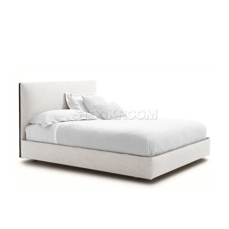 Layla Fabric Upholstered Single Bed Frame