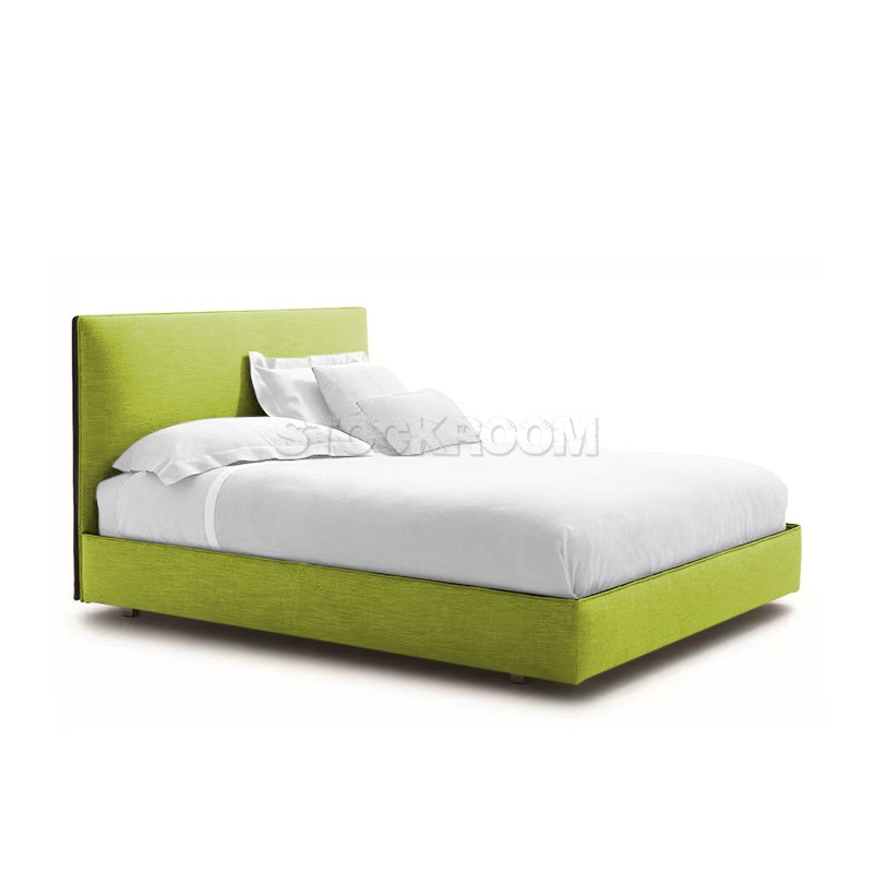 Layla Fabric Upholstered Single Bed Frame