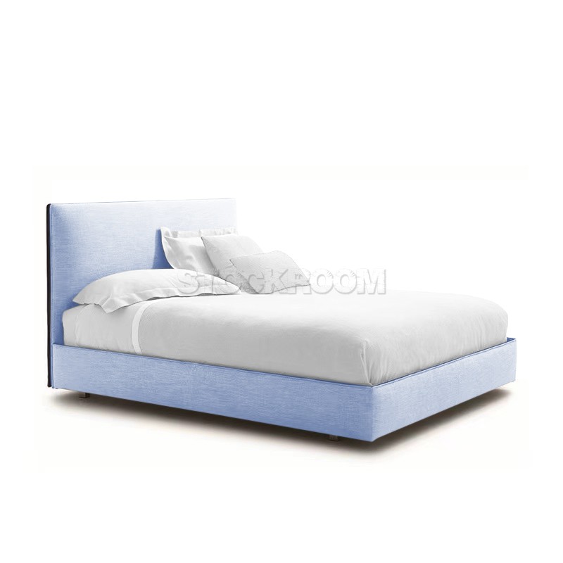 Layla Fabric Upholstered Single Bed Frame