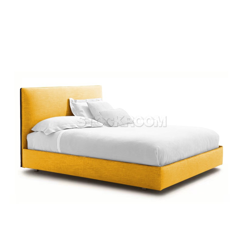 Layla Fabric Upholstered Single Bed Frame