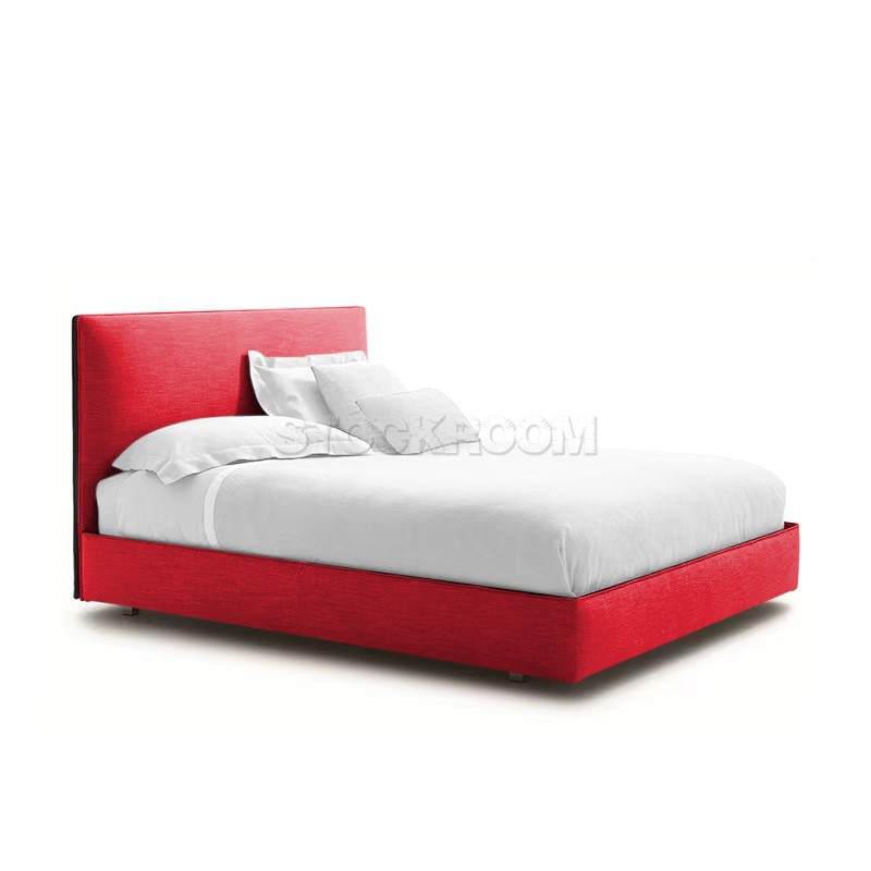 Layla Fabric Upholstered Single Bed Frame
