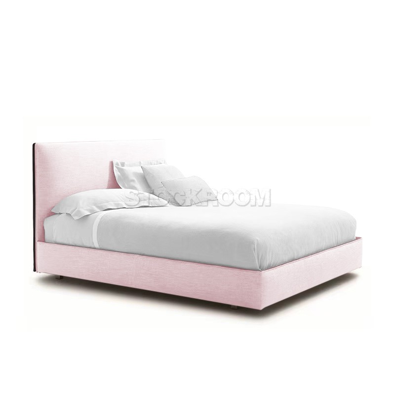 Layla Fabric Upholstered Single Bed Frame