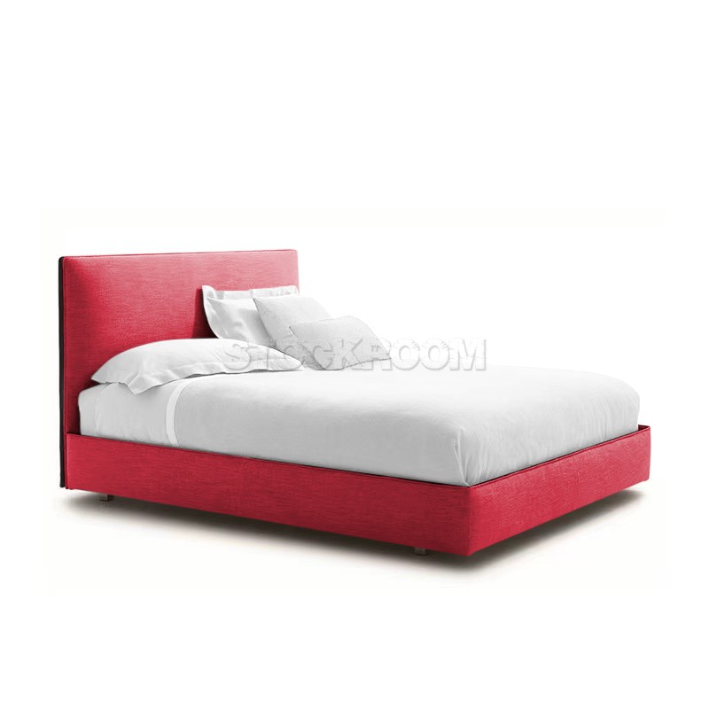 Layla Fabric Upholstered Single Bed Frame