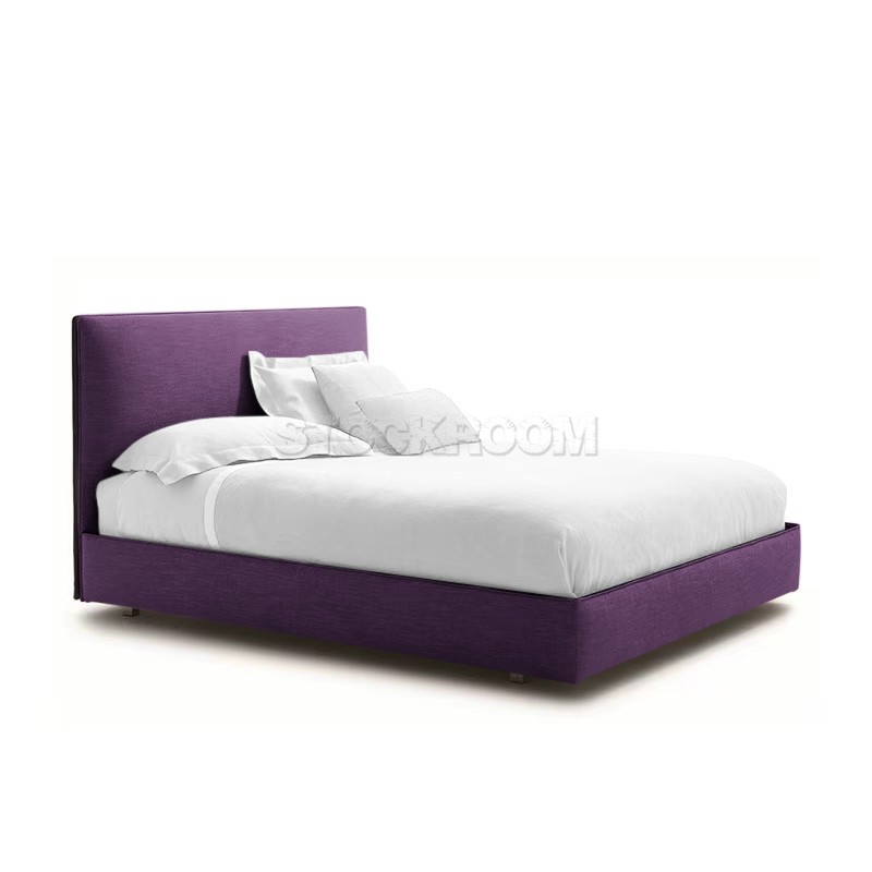 Layla Fabric Upholstered Single Bed Frame