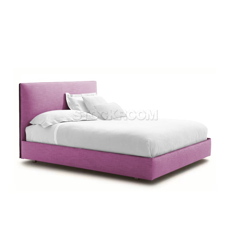 Layla Fabric Upholstered Single Bed Frame