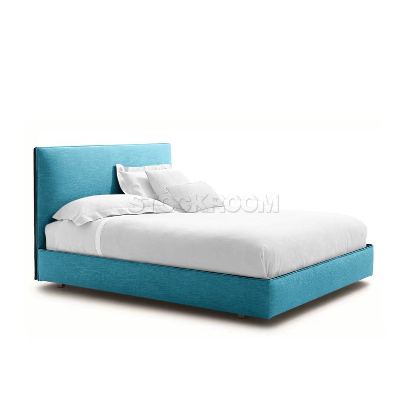 Layla Fabric Upholstered Single Bed Frame