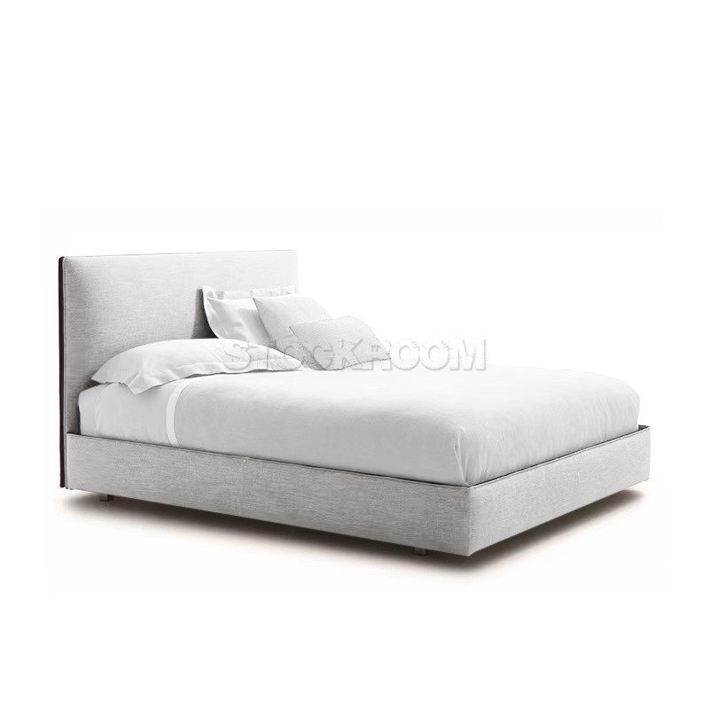 Layla Fabric Upholstered Single Bed Frame