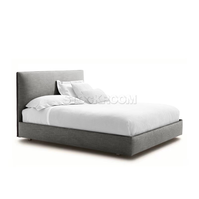 Layla Fabric Upholstered Single Bed Frame