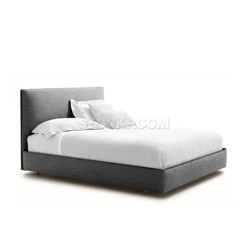 Layla Fabric Upholstered Single Bed Frame