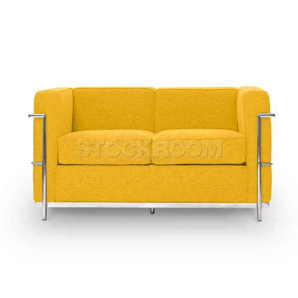 LC2 Petit Confort Style Sofa - 2 Seater