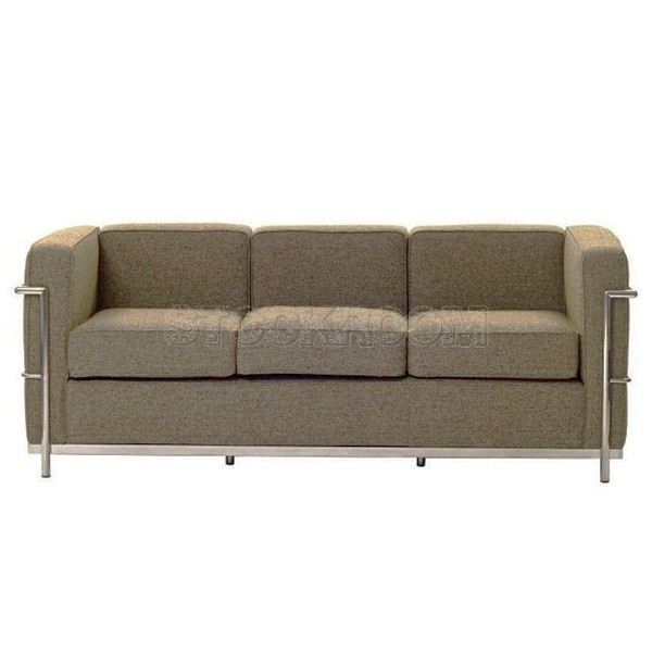 LC2 Petit Confort Style Sofa - 3 Seater