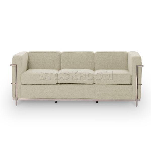 LC2 Petit Confort Style Sofa - 3 Seater