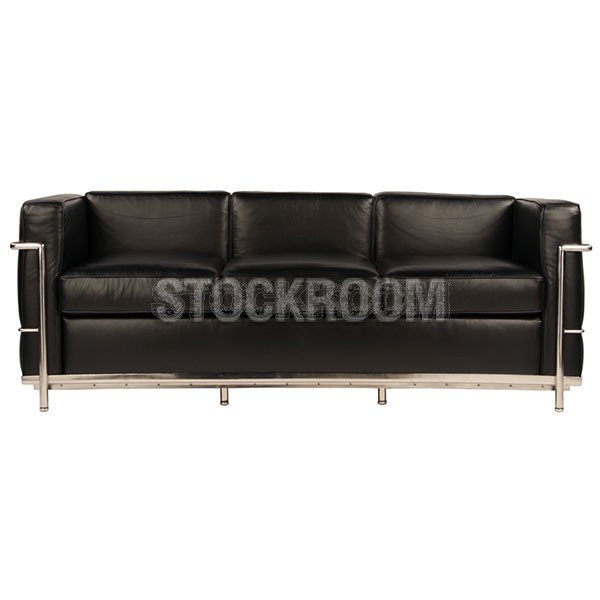 LC2 Petit Confort Style Sofa - 3 Seater