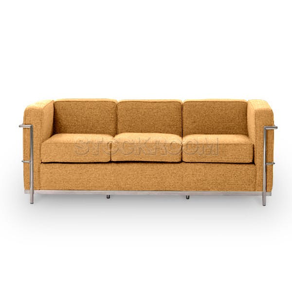 LC2 Petit Confort Style Sofa - 3 Seater