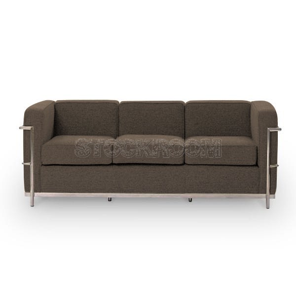 LC2 Petit Confort Style Sofa - 3 Seater