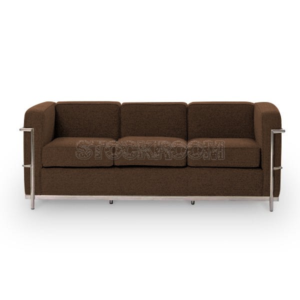 LC2 Petit Confort Style Sofa - 3 Seater