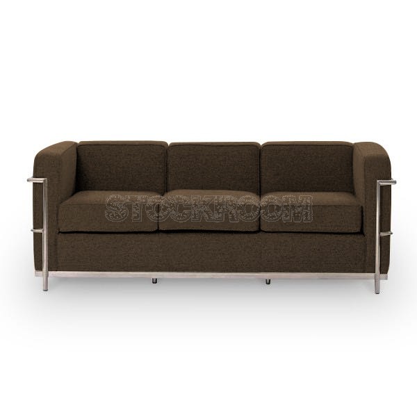 LC2 Petit Confort Style Sofa - 3 Seater