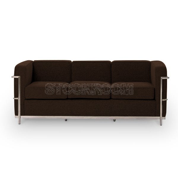 LC2 Petit Confort Style Sofa - 3 Seater