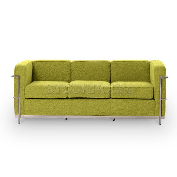 LC2 Petit Confort Style Sofa - 3 Seater