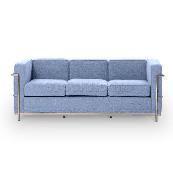 LC2 Petit Confort Style Sofa - 3 Seater