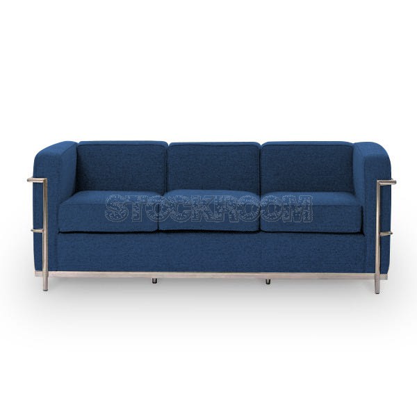 LC2 Petit Confort Style Sofa - 3 Seater