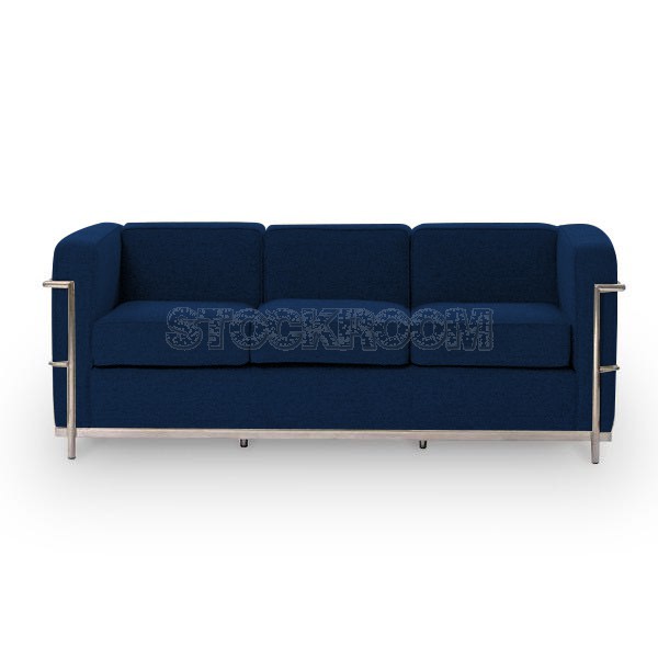 LC2 Petit Confort Style Sofa - 3 Seater