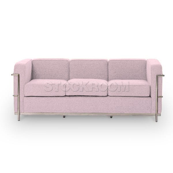 LC2 Petit Confort Style Sofa - 3 Seater