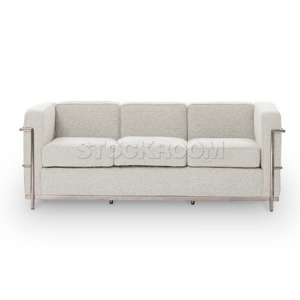 LC2 Petit Confort Style Sofa - 3 Seater