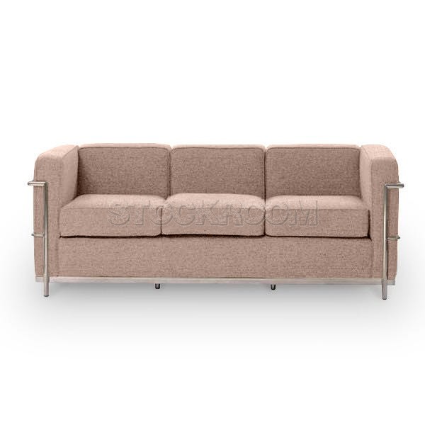 LC2 Petit Confort Style Sofa - 3 Seater